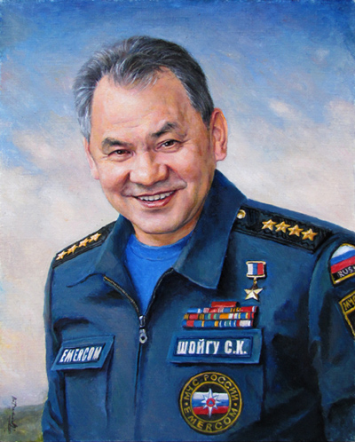 портрет Сергея Шойгу